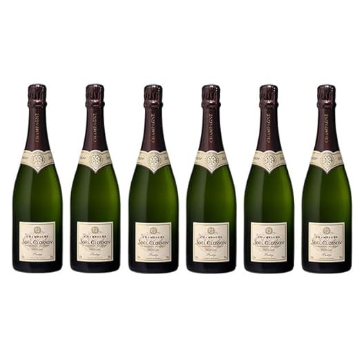 Lot de 6 Bouteilles de Champagne PRESTIGE Brut - Joël CLOSSON® - DIRECT PRODUCTEUR