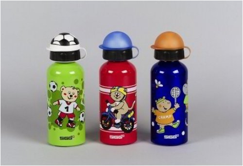 Sigg Kinder Bottle 0,4 L Tennis Star Fahrradflasche Kinderflasche