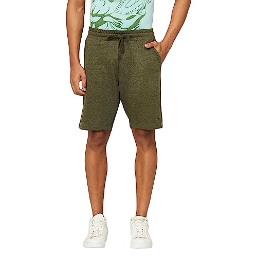 Image of Fame Forever by Lifestyle Men Cotton Regular Fit Solid Shorts