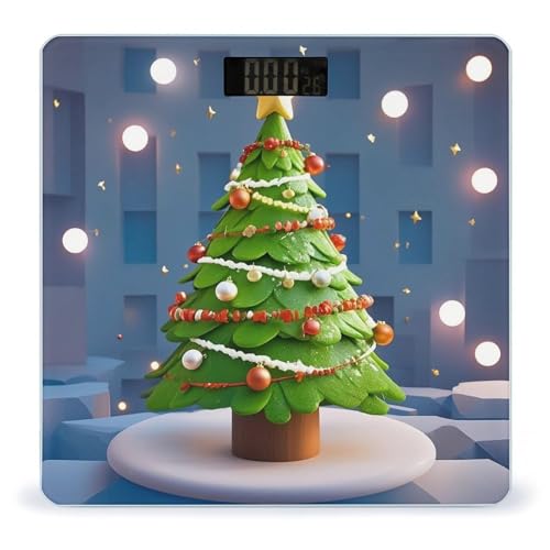 Báscula Digital de Baño con Plataforma Ancha y Pantalla LCD