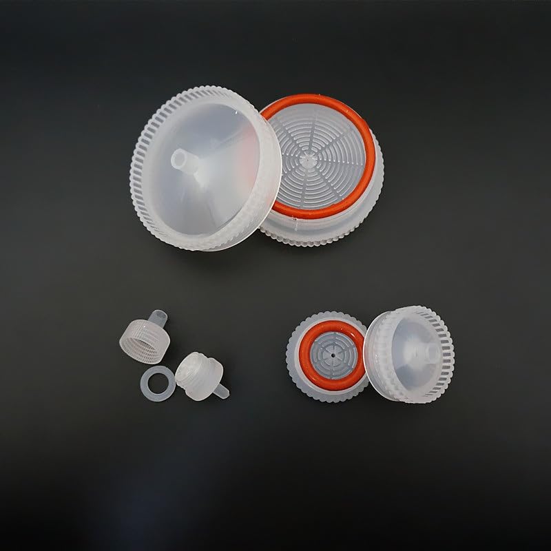 10pcs Lab Microporous Membrane Filter Holder - 13mm, 25mm, 50mm Replaceable PP Filter Head(50mm)