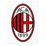 ステッカー ACミラン シール 防水 おしゃれ 人気 周辺 ノートパソコン パソコン スノボ スケートボード 荷物 スーツケース ギター 水筒 スマホケース スケボー カー 自転車 バイク ヘルメットなど用 萌えグッズ