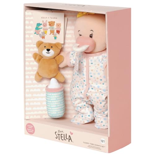 Manhattan Toy Wee Baby Stella Sleepy Time Scents Soft Doll Set, 12",Peach by Manhattan Toy - Image 6