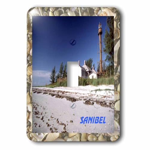 Interrupteur phare Sanibel décoratif 3dRose lsp_43735_2 pour commande éclairage