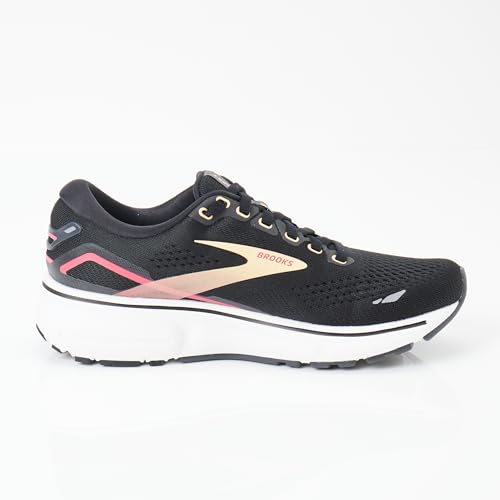 Brooks Brooks Ghost 15 Women's Running Shoes, Black/Black/Ebony, Black, 6 US