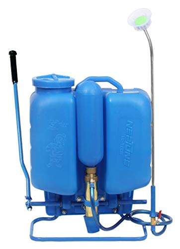 Image of NEPTUNE SIMPLIFY FARMING Knapsack Hand Operated Garden Hitech Sprayer Gold-41 (Blue, 16 Liter)