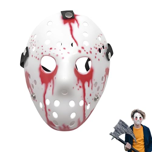 Pddenality Halloween Hockey Scary Mask, Fancy Dress Costume for Parties and Events,...