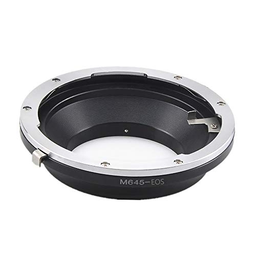 M645 Mount Lens To Ef Compatible With Ef, Ef-S7D,10D,20D,30D,40D,50D,60D Mount Slr Cameras, M645 To Ef Lens Adapter #TOP2