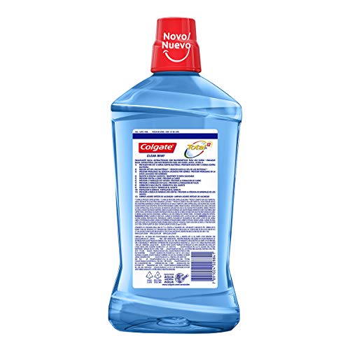Colgate Enxaguante Bucal Total 12 Clean Mint 1000Ml