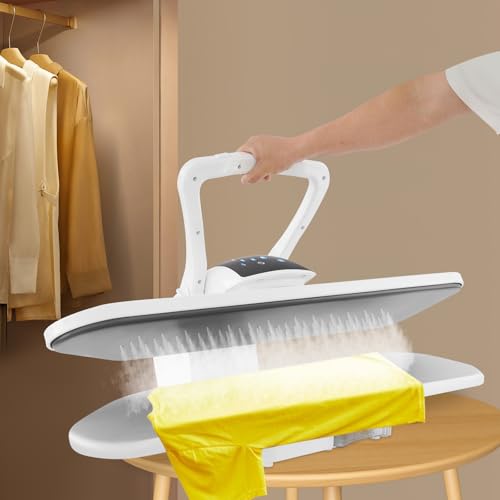 Pressa Per Stirare A Vapore 2200 W Professionale Intelligente Macchina Da Stiro Con Schermo Tattile LCD,5 Modalità Di Stiratura, Per Stirare Nylon, Seta, Lana, Cotone - 8