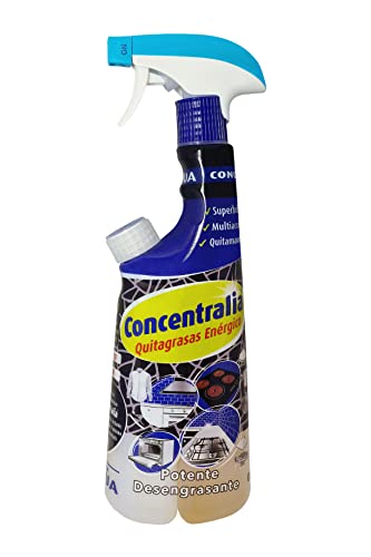 Concentralia Quitagrasas Enérgico | Producto Concentrado Equivalente a 7,5L o 10 Unidades Tradicionales de 750 ml | Quitagrasas y Desengrasante | Limpia Cocinas | Efecto Disolvente
