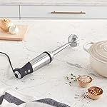 All-Clad Electrics Stainless Steel Immersion Blender 2 Piece Turbo Function 600 Watts Detachable, Variable Speed Control, Hand Blander, 9-1/4-inch - Image 2