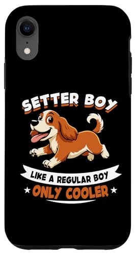 Setter Boy Like A Regular Boy Only Cooler - �Z�b�^�[�� �X�}�z�P�[�X iPhone XR �p