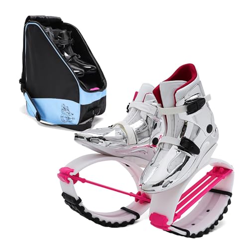 Kangaroo Jump Shoes Fitness Jumping Training Shoes w/Bag, 36-44 EU