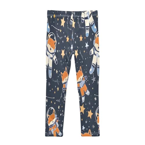 Toddler Girls Leggings Printed Yoga Pants Leggings Astronaut Fox for Kids2
