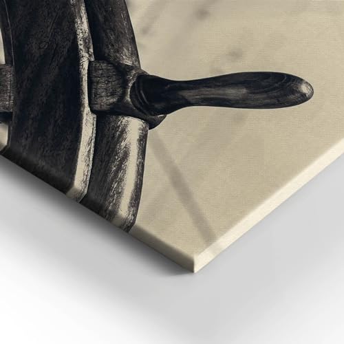 Tableau photo sur toile navire ancien 60x40cm Wallfluent