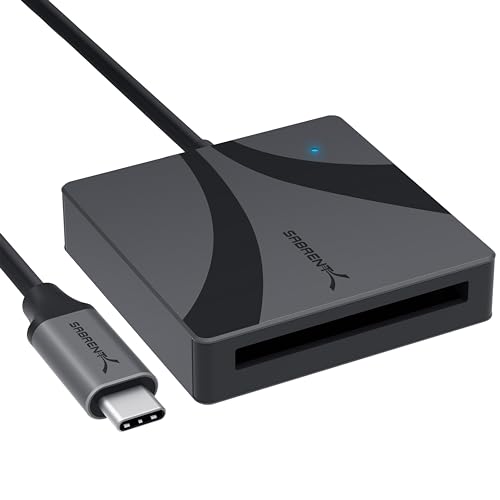 Lecteur de carte CFast 3.2 SABRENT pour vider vos cartes mémoire en USB C