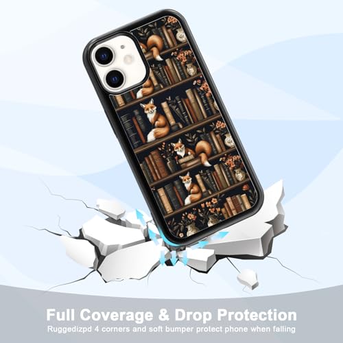 Coque iPhone 11 antichoc motif renard esthétique en TPU flexible