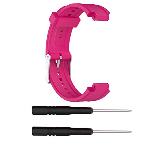 Cloverclover Para Garmin Forerunner 25 Pulsera Inteligente para Mujer Correa de Silicona