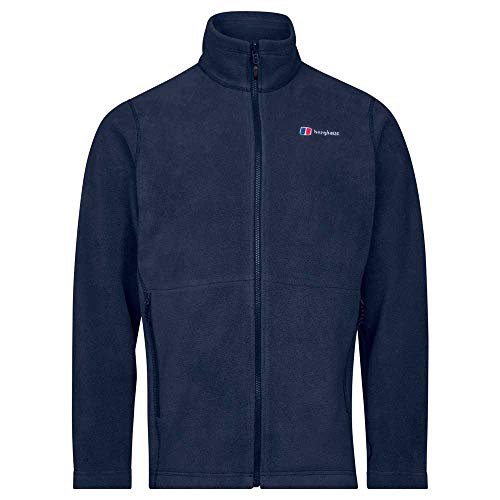 Berghaus Men's Prism Polartec Interactive Full Zip Fleece Jacket | Added Warmth | Smart Fit | Durable Design Fleece Full Zip, Dusk, XS