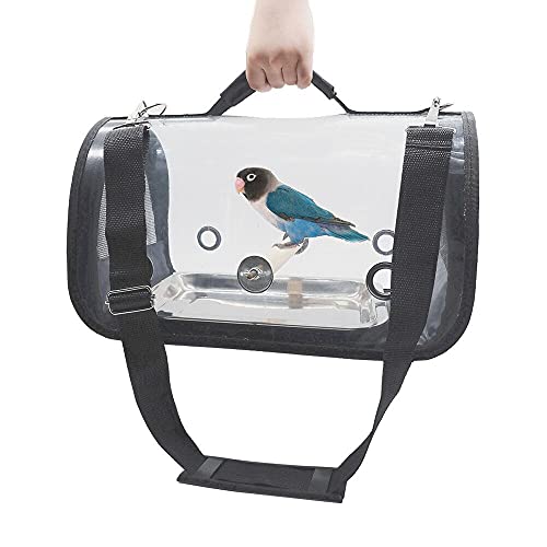 Zanesun bird carrier,portable pet bird parrot travel ba…