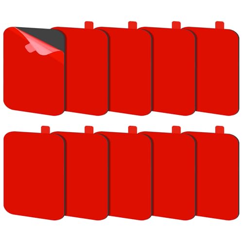 FIXCHORD Almohadillas Adhesivas de Doble Faz VHB 5930, 10 Unidades de Almohadillas de Espuma de Doble Faz, Resistentes al Agua y Altas Temperaturas para Automóviles, Hogar y Oficina 50 * 50mm