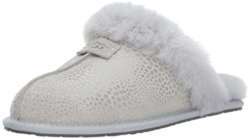 UGG Women's Scuffette Ii Glitzy Slip on Slipper, Grey Violet, 12 M US