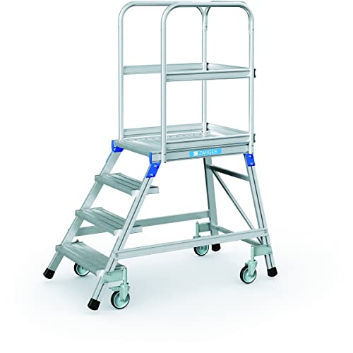 Produktbild ZARGES Podesttreppe einseitig 4 Stufen