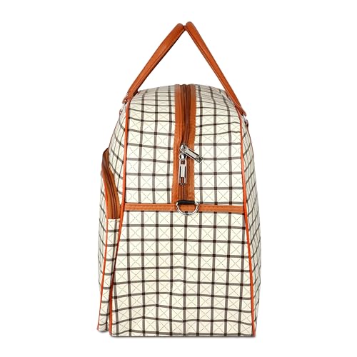 Image of AYAHA Large Travel Duffle Bag, Air Bag for Men and Women Cabin Luggage Bag Weekender Stylish Travel Bag with Detachable Shoulder Strap 47 litres 54.5X24.5X35Cm, Tb-8-P1,Multicolor