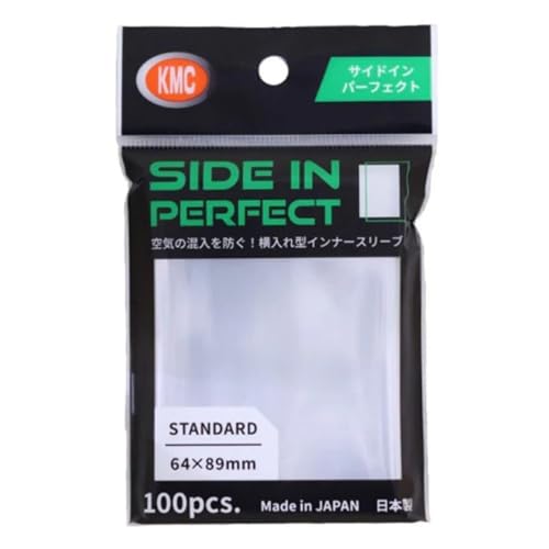 KMC カードバリアー サイドインパーフェクトサイズ 100枚入りの商品画像（Amazon）