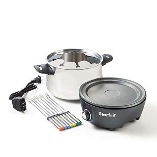 Starfrit 024700-004-0000 024700 Electric Fondue Set, Silver Starfrit 024700-004-0000 024700 Electric Fondue Set, Silver