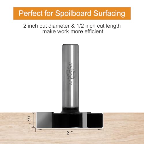 BINSTAK CNC Spoilboard Surfacing Router Bit
