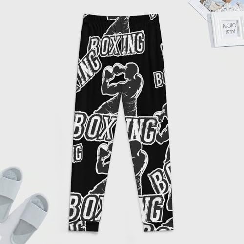 Boxing Boxer Men's Pajama Pants Lounge Pant Sleepwear PJ Bottoms3