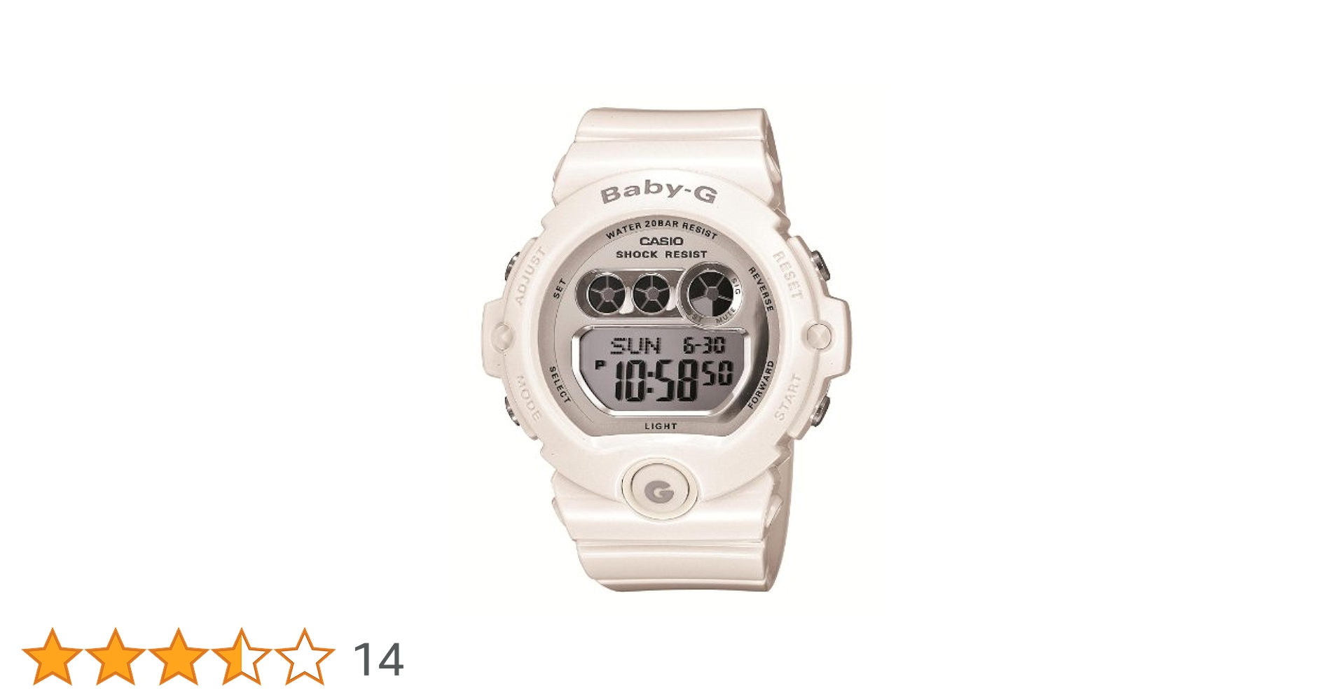 カシオ 腕時計 ベビージー BG-6900-7JF ホワイト 楽天市場】CASIO カシオ Baby-G ベビーG ベイビージー