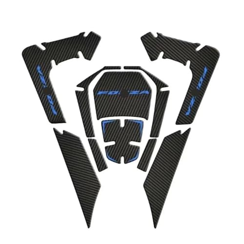 Grip réservoir Forza 350 autocollant moto antidérapant traction latérale genou