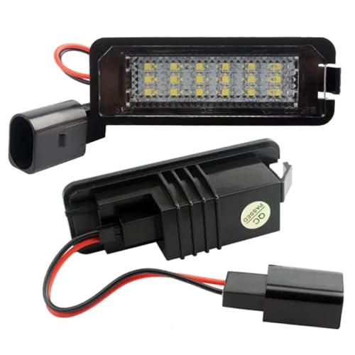 Lámpara accesorios para automóviles piloto de matrícula Seat Ibiza Leon Altea XL 2