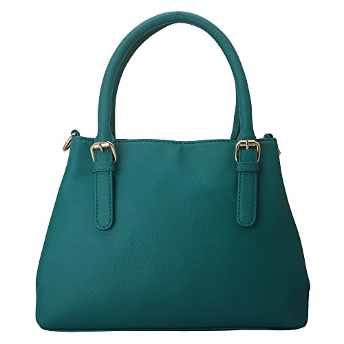 LAPIS O LUPO Women Fashion Vegan Leather Handbags Top Handle Purse With Sling 5
