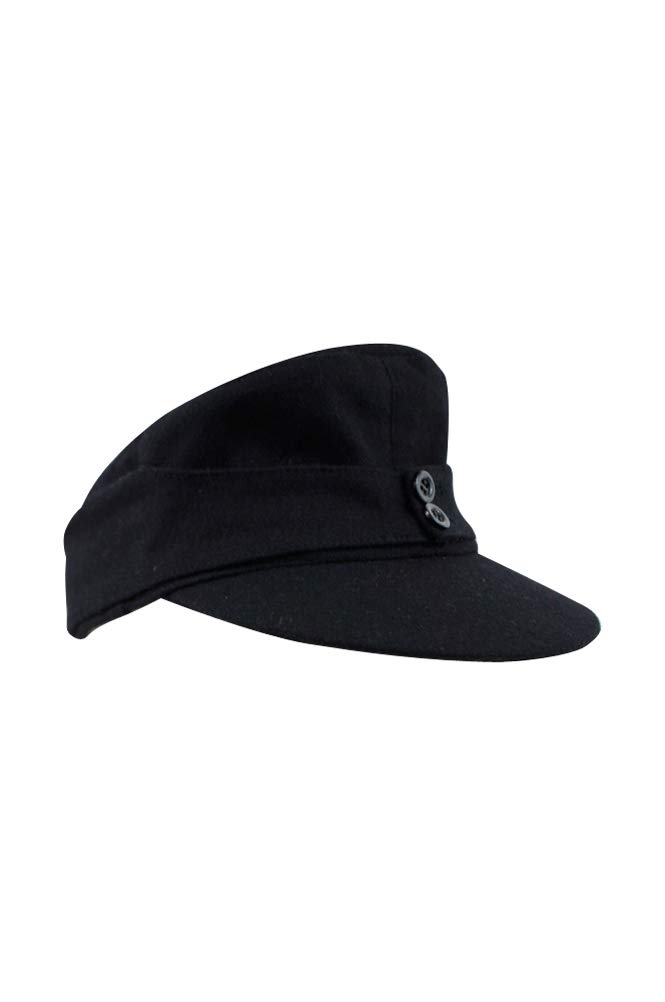 WW2 German Elite/panzer EM M43 Field Cap black