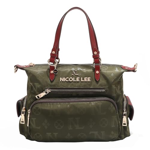 El Mejor Listado de Bolsos Nicole Lee los 5 mejores. 47 Bolsa Satchel de Nicole Lee Echa de Nylon SS25