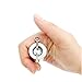 Staff Portable Martial Arts Magic Wand Metal Magic Pocket Bo Magic Accessories - Magician Stage Magic Trick (Silver)