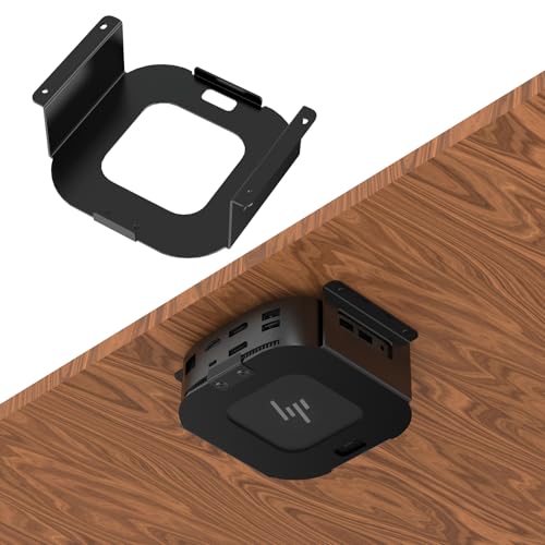 Soporte de escritorio para HP USB-C Dock G5 de hierro negro