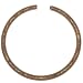 KAISH Acoustic Guitar 11080.8mm Soundhole Padauk Rosette Full Abalone Shell Inlay