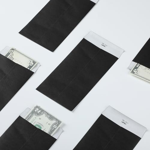 Image of Mr. Pen- Money Envelopes for Cash, 6.5 inch x 3.5 inch, 100 Pack, Kraft Paper | Self-Adhesive Bulk Cash Envelopes for Budgeting, Money and Coin Saving, Check, Budget, Small Item Organizing