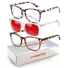 A2【tortoiseshell+clear Red Lens+tortoiseshell 2】