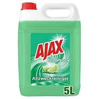 Ajax Allzweckreiniger Citrofrische 5L - Reiniger für Sauberkeit und Frische, ideal für Büro, Betrieb, Praxis oder zu Hause, im praktischen Kanister – Ansicht 1