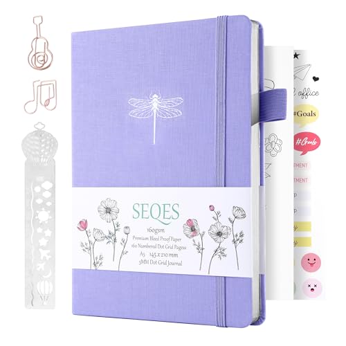 Carnet de notes A5 160g au papier premium et couverture rigide noire - 4