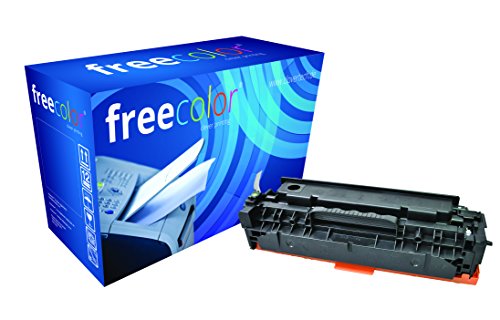 freecolor CC530A för HP Color LaserJet CP2025, premium-tonerkassett, återupparbetad, 3 500 sidor, 5% täckning, svart