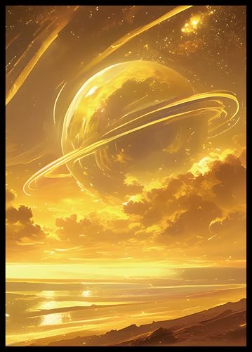 MTG Card Sleeves - Plains - Planet Basic Lands Series - Ultra Clear Front & Matte Finish Back, 100 Count Standard Size Matte Art Sleeve for Magic The Gathering