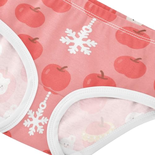 Girls' Underwear Red Fruit Toddle Brief Panties 2-8 Years 203005884
