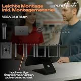 PureMounts® Uchwyt na tablet z obudową ze stali nierdzewnej z blokadą dla iPada 5/6/7/8/9/ iPad Air 9,7"/ 10,5"/10,9"/ iPad Air 9,7"/10,5"/11" i Samsung Tab A 10,1 (2019)/ Tab A7/ S6 Lite 10,4",